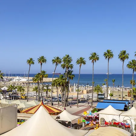 Апартаменты Airbnsea Centre Side Sea View Ларнака